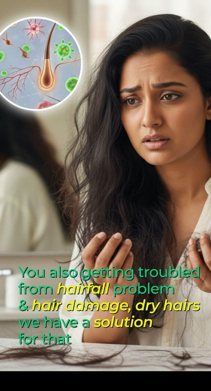 Globus Remedies Damage Control & Anti Hair Fall Serum 100ml (Pack of 2)